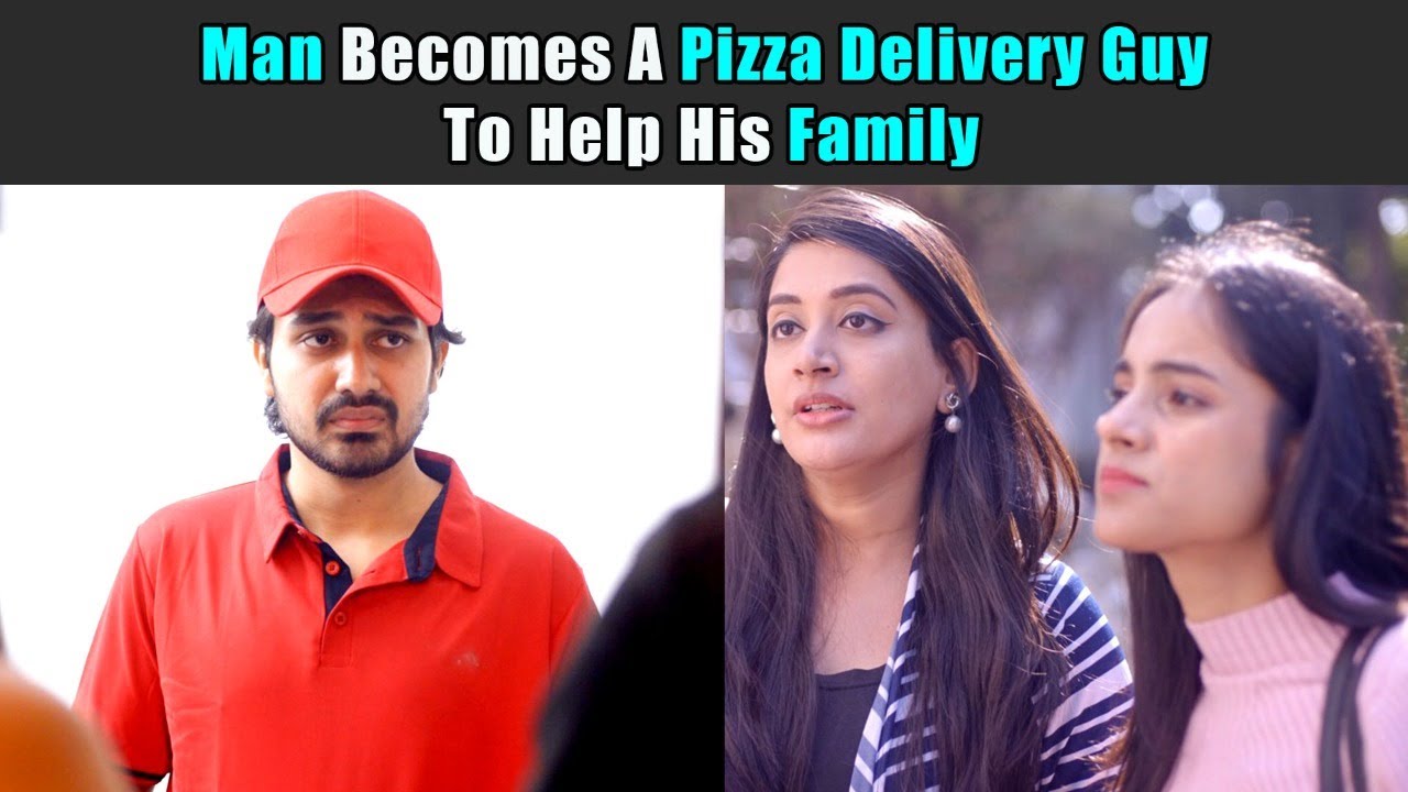 Man Becomes A Pizza Delivery Guy To Help His Family | Purani Dili Talkies Hindi Short Films