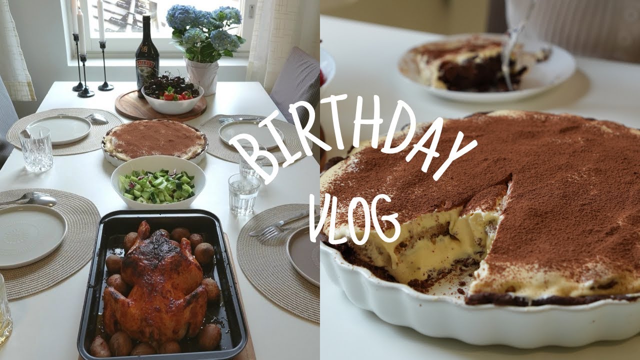 My First Birthday Vlog in Finland 🇫🇮 | Study Abroad Life| Làm Tiramisu Tart Cuộc Sống Du Học 🇫🇮🍰
