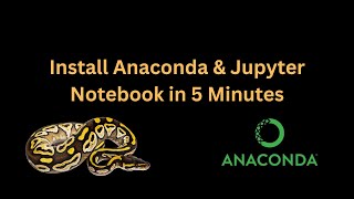 How to Download & Install Anaconda & Jupyter Notebook on Windows 10/11 (2025) | Step-by-Step Guide