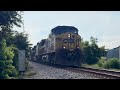 CSX I126-17 with CSXT CW44AC 117 leading with RL K5LA along with a friendly crew on 08/17/2025