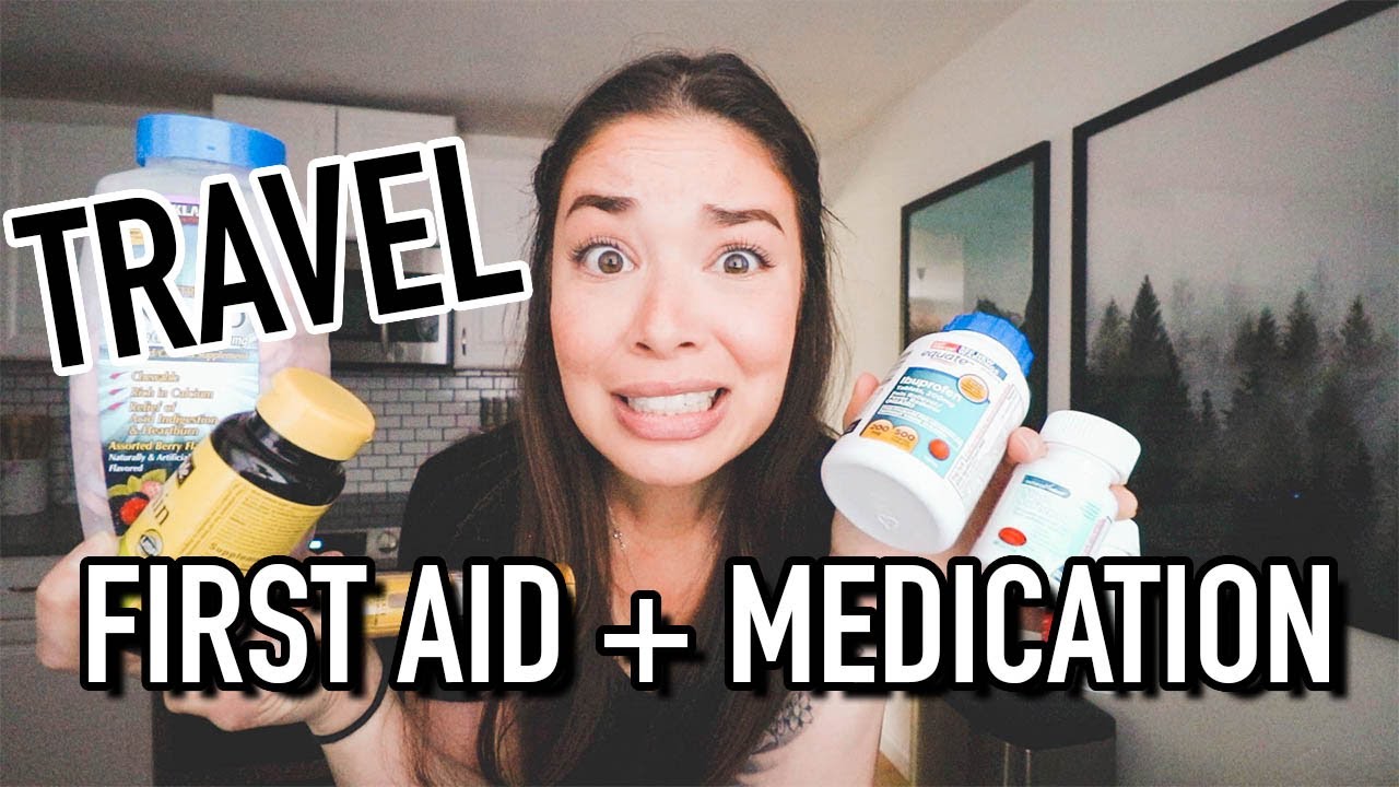 TRAVEL FIRST AID KIT + MEDICATIONS YouTube