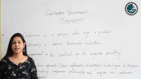 Customer Relationship Management | BBA | Unit -1