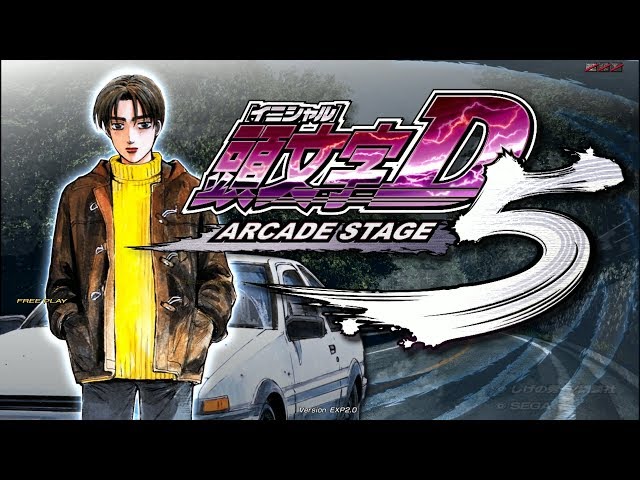 Initial D Arcade Stage 5 - YouTube