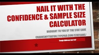 Celebrity Confidence Interval and Sample Size Calculator (Part 4) Net Worth