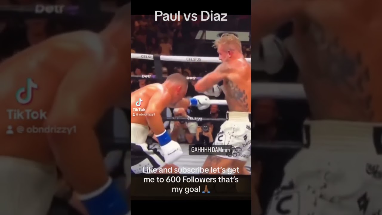 Jake Paul vs Nate Diaz Full Fight 