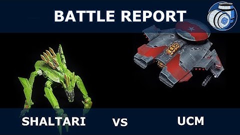 Dropzone Commander Battle Report: Shaltari vs UCM