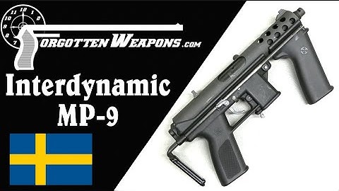 Interdynamic MP-9 SMG: Origin of the TEC-9