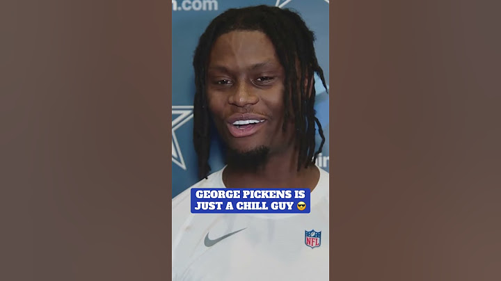 George Pickens: chill guy 😌