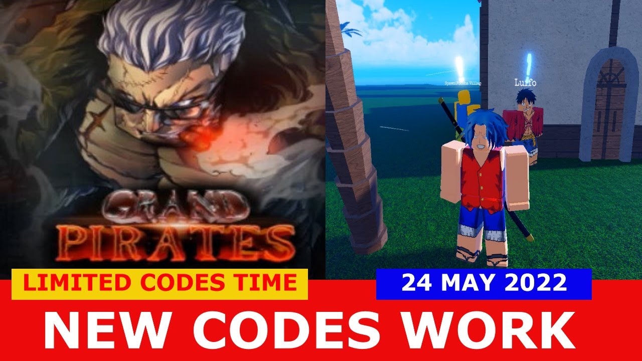 NEW UPDATE CODES [👊G4 Update] Grand Pirates ROBLOX, LIMITED CODES TIME
