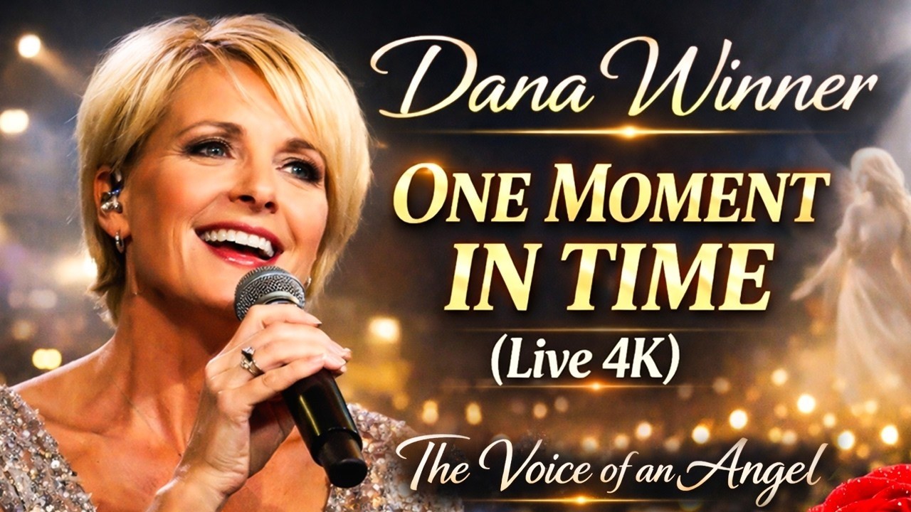 Dana Winner - One Moment In Time (Live 4K) 🌹 The Voice of an Angel That Shocked the World