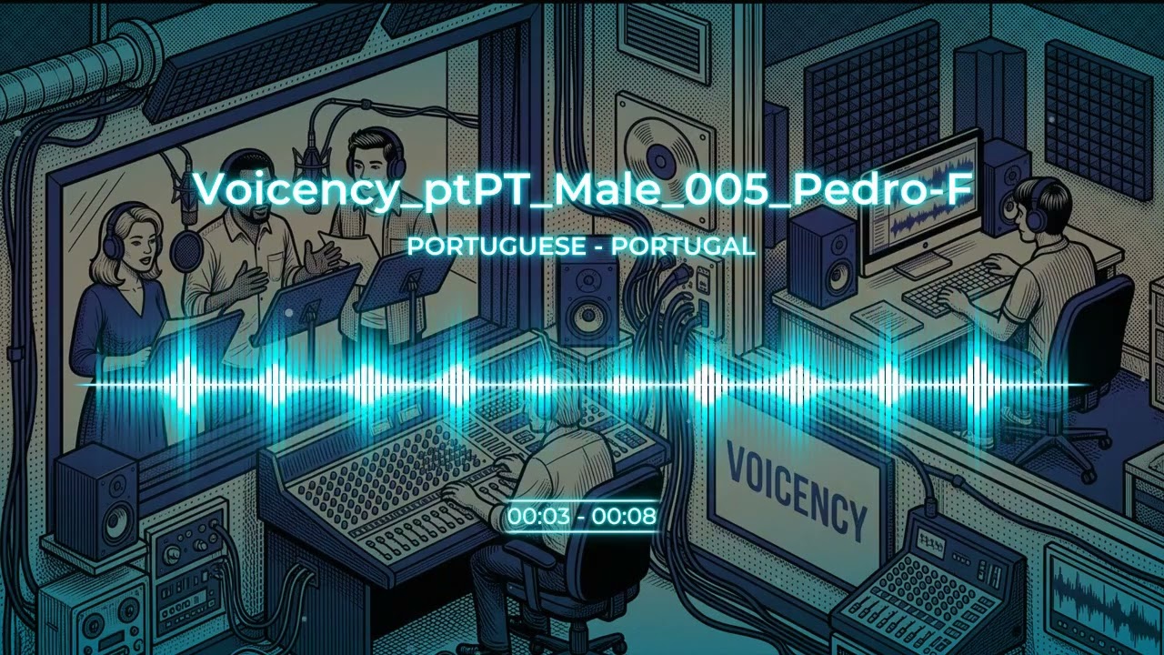 Portuguese Male Voice - Voicency_ptPT_Male_005_Pedro-F