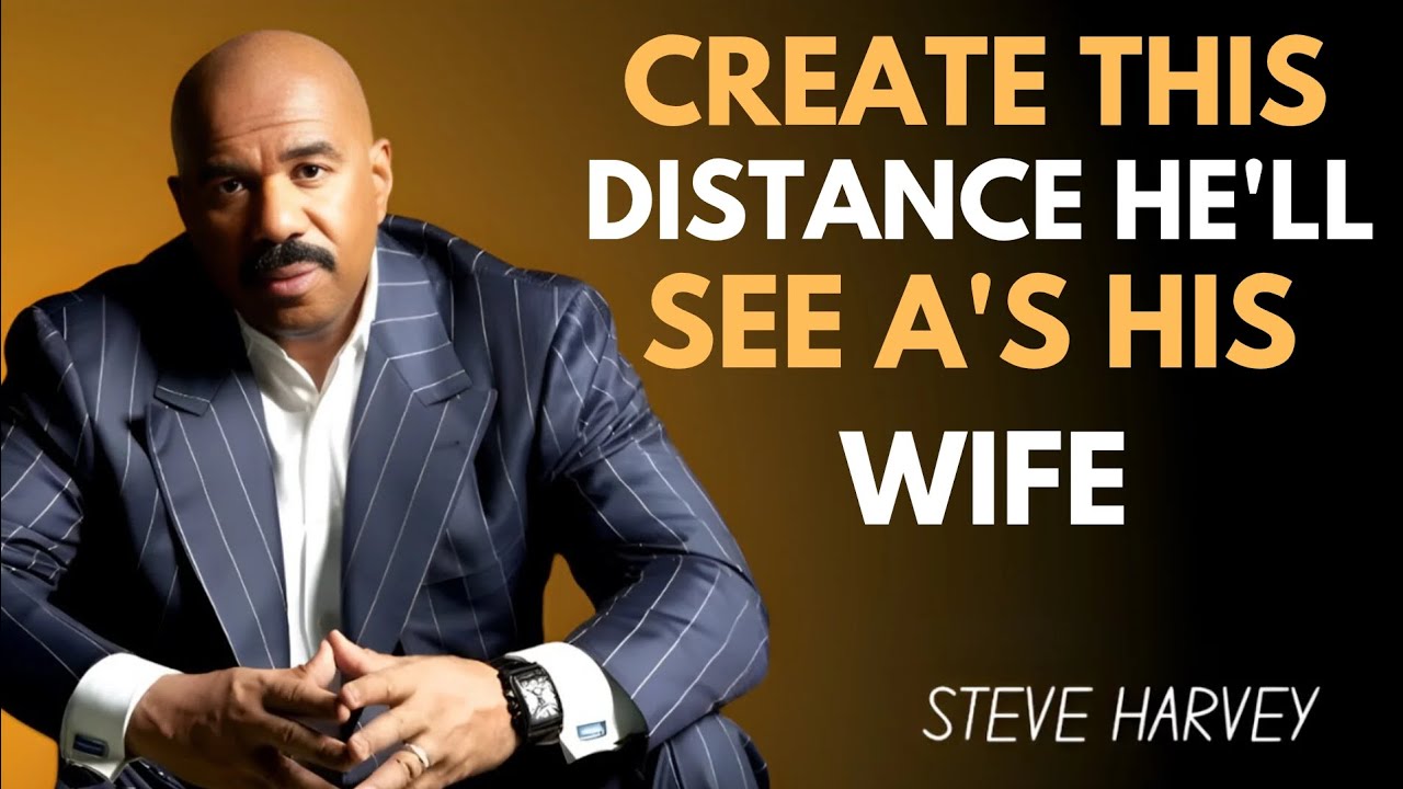 Why Distance Makes Him Respect You More | Steve Harvey Relationship Advice