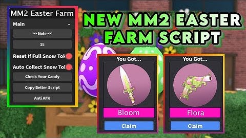 [🥚EASTER UPDATE] BEST MM2 EASTER AUTOFARM SCRIPT PASTEBIN KEYLESS | FARM SCRIPT | MURDER MYSTERY 2