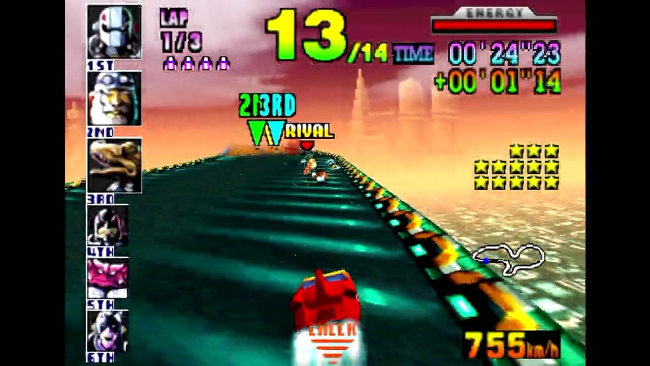 Tas Cpu Destroy In X Cup F Zero X 1 2 Youtube