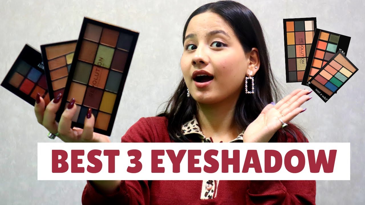 Top 3 Eyeshadow Palettes in India ⚡ Best & Affordable Eyeshadows for Girls YouTube