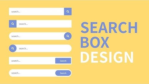 How to make search box design using HTML CSS bootstrap fully responsive design web development