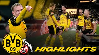 With The 29Th Shot On Goal Last-Minute Beier Causes Jubilation Bvb - 1. Fc Köln Highlights