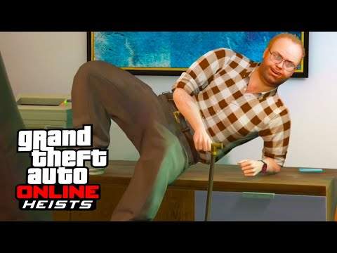 GTA 5 ONLINE HEISTS - Pacific Standard pt.3: Golpe de Bike e Lester Seduzente