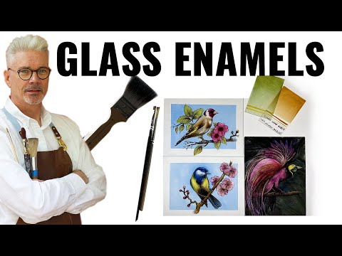 Video: Hoe om glas, loodglas en ander huishoudelike toebehore self te verf