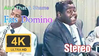 Aint That A Shame Fats Domino 4K 60Fps Colorized