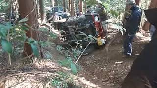 ジムニー11 大横転！ウィンチいじめ勃発！