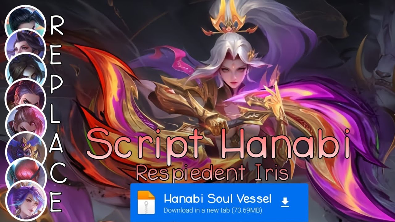 Script Skin Hanabi Soul Vessel - Vessel Of Rager No Password | Full Effect Voice | Patch Terbaru