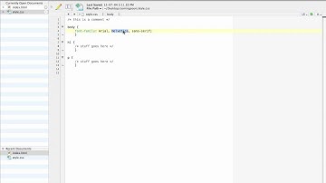 How do I change the font type and font size on my webpage?