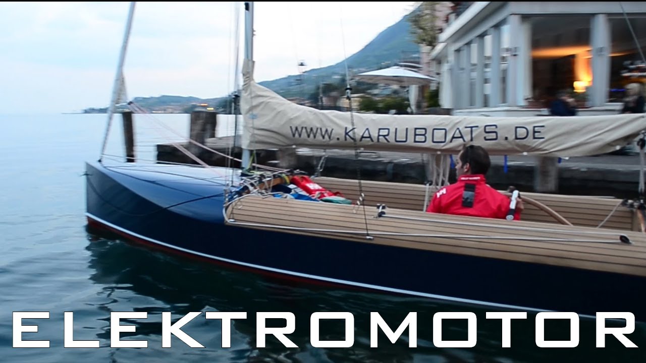 ELEKTROBOOTSMOTOR. Elektroantrieb für die KARU-Jolle.