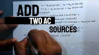 Electrical| Add Two AC Sources