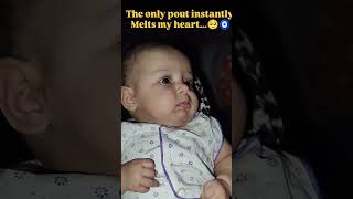 my heart melting here....😍🧿cute baby#shorts #cutebaby