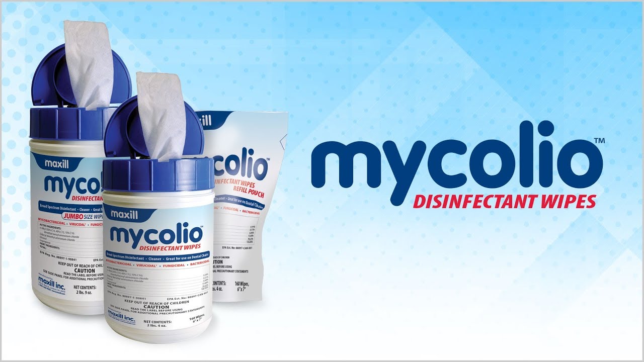 mycolio DISINFECTANT WIPES YouTube
