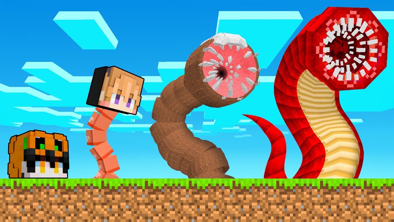 PERJALANAN HIDUP DARI CACING LEMAH HINGGA JADI PENGHANCUR DUNIA DI MINECRAFT!!