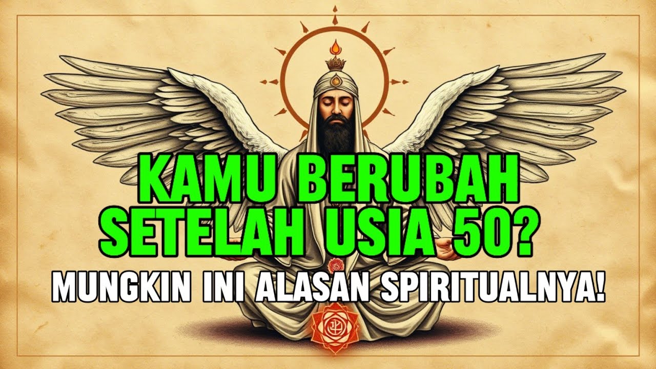 JIWA TERPILIH ✨️ Kamu Berubah Setelah Usia 50? Mungkin Ini Alasan Spiritualnya!