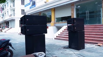 Dàn loa array sự kiên VAS LA6 2 Bass30 3 trebl I Việt Mới