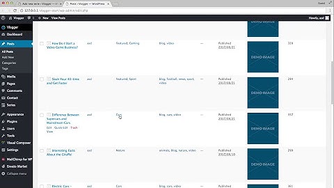 05. Creating Series  - VLOGGER - Video WordPress Theme