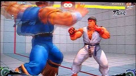 T.Hawk Anti-mashing Tick Throw Setup