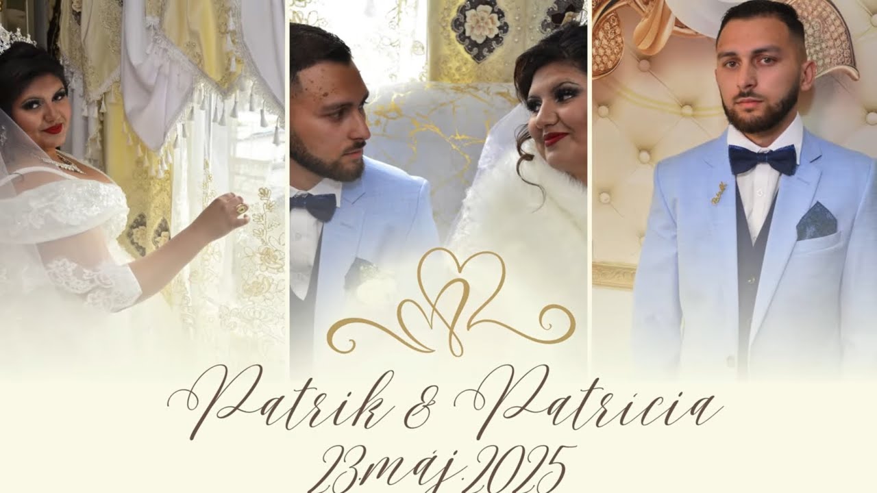 Patrik & Patrícia*Náš svadobný deň*2025*Kameraman 0948155638