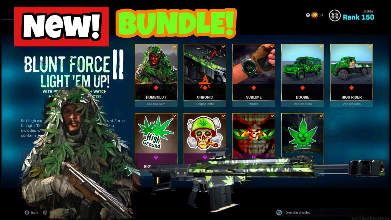 The NEW BLUNT FORCE ii LIGHT EM UP BUNDLE IN MODERN WARFARE