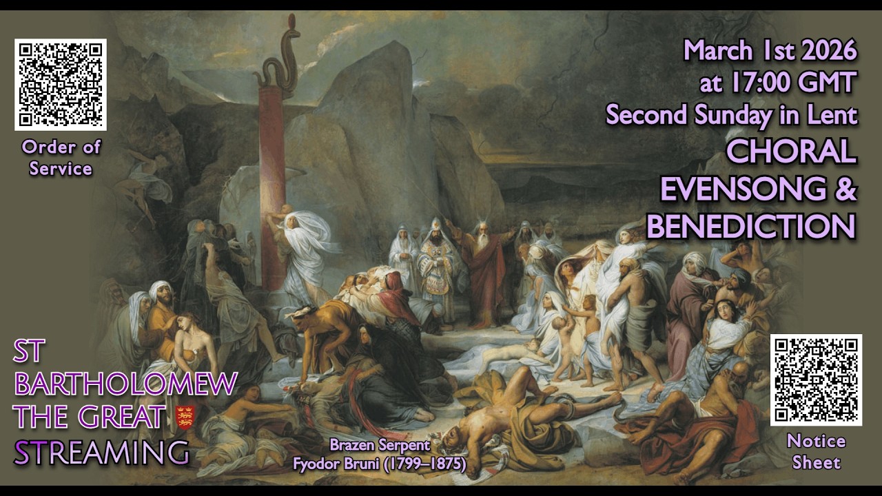 ⛪️ Choral Evensong & Benediction of the Second Sunday in Lent, 2026