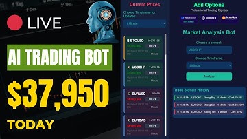 AI Trading Bot Made $37,950 LIVE Results on Pocket Option | Binary Options Trading Strategy 2025