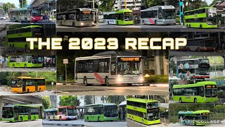 The 2023 Recap - Singapore Public Transport Edition (Bus & Train)