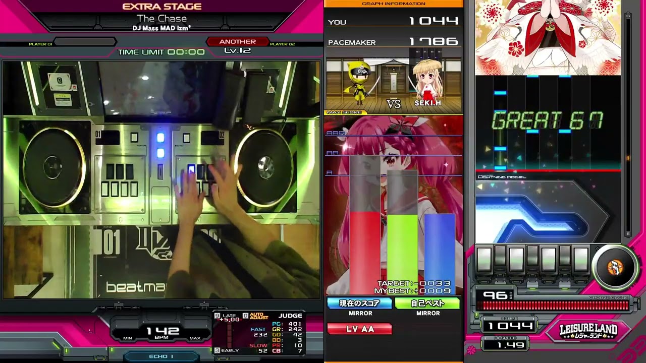 beatmonkey様 チェース beatmania IIDX】The Chase / DJ Mass MAD Izm* - YouTube