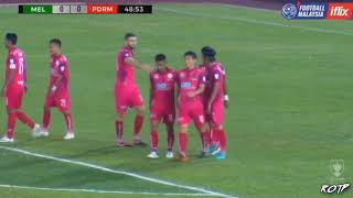 PDRM FA IKAT MELAKA UNITED ( PDRM 2-2 MELAKA ) PIALA MALAYSIA 17/8/18 HD