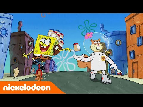 SpongeBob SquarePants | Mentega Kacang | Nickelodeon Bahasa
