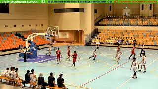 Basketball National B Div Boys 3rd/4th 2019 USS VS DSS - Q4