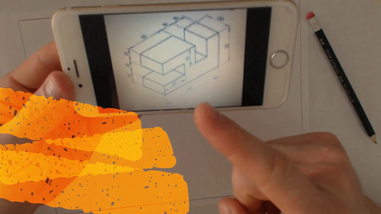 Exemplo de peça com Perspectiva Isométrica X Escala 2:1