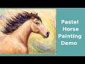 Pastel Horse Painting Demo