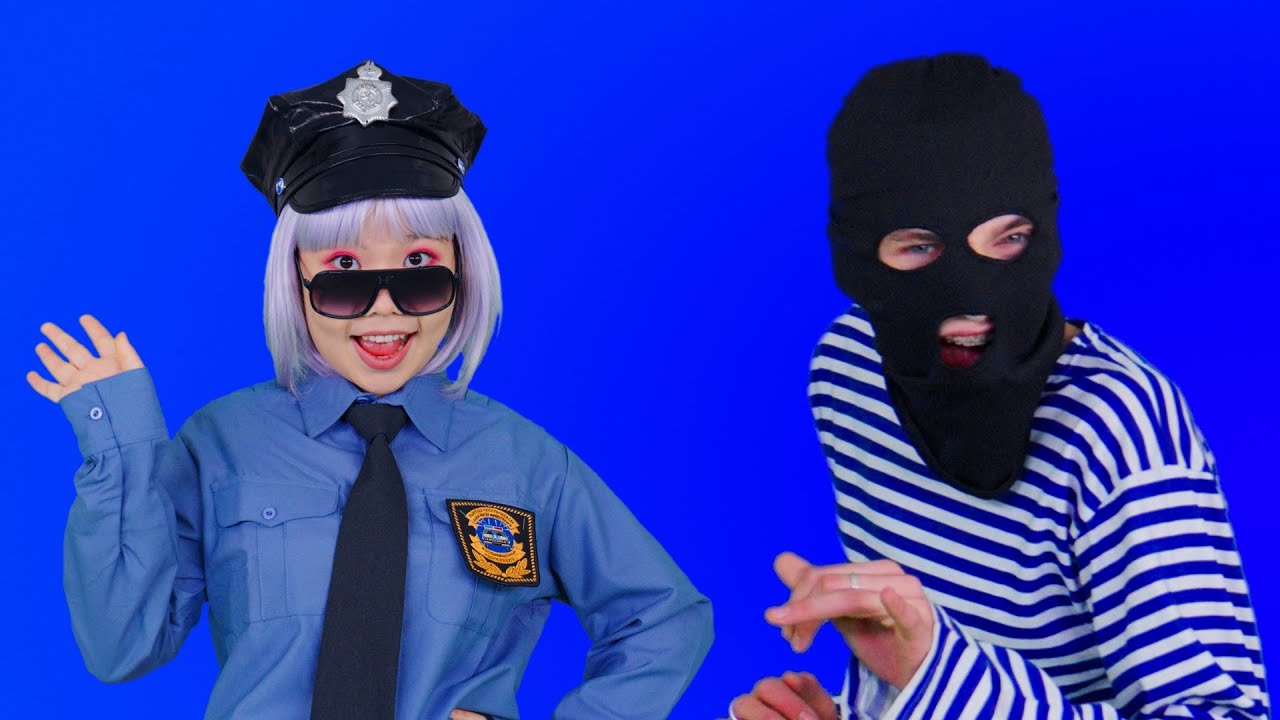 PoliceGirl Song 👮‍♂️🚓🚨 & PoliceMan Song | Kids Funny Songs