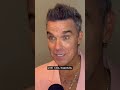 Here's @robbiewilliamsvideos telling us about his love of Britpop and the "audacious" Tony Iommi