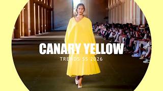 Canary Yellow Trends Ss 2026 - 4K